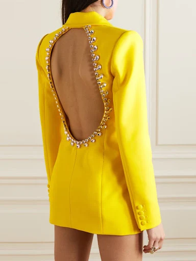 Title 9, Blazer de mujer personalizado de largo medio