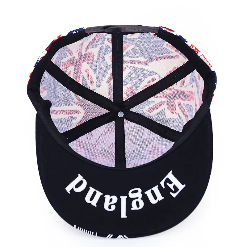 Title 4, Womens Pozi-British Flag Flat-brim Sun Hat, st...