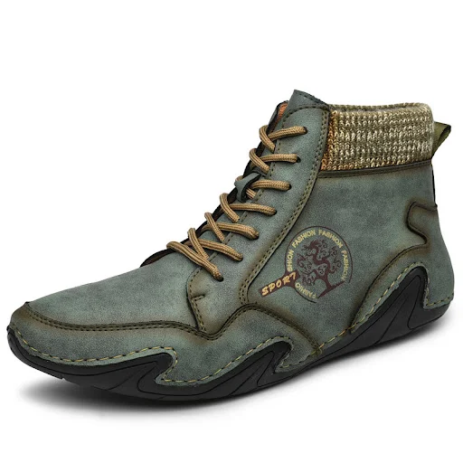 Title 2, Scarpe calzino sportive in pelle. Comfort e pre...