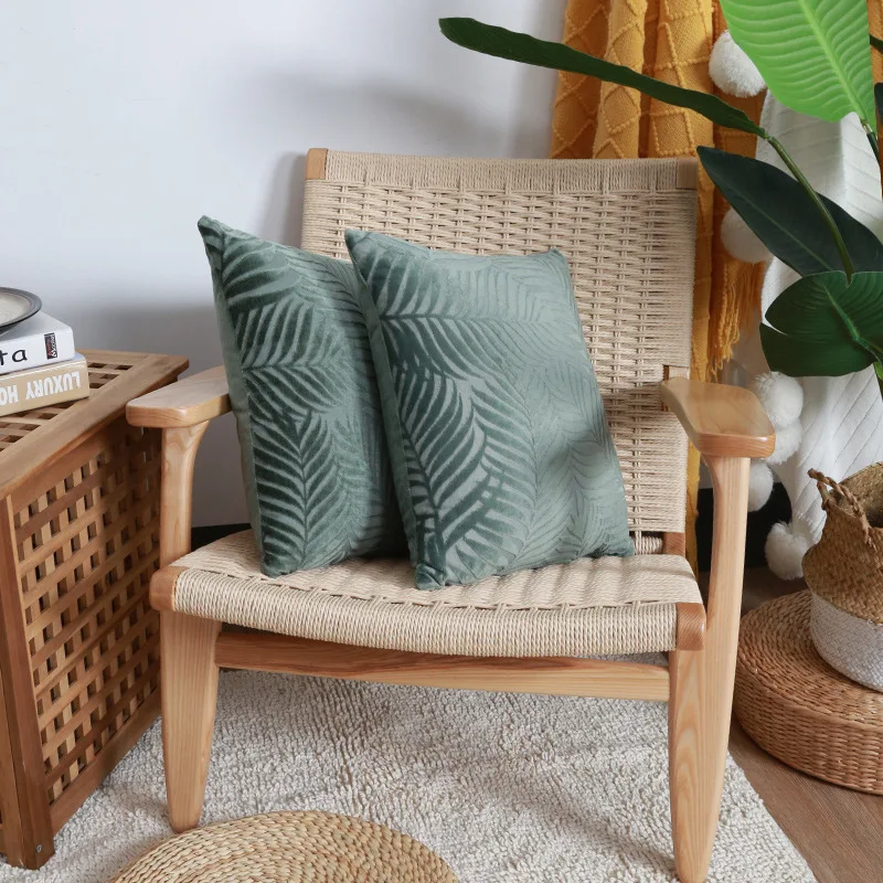 Capa de almofada de algodão e linho para casa, macia e confortável para decorar sua sala, lavável e resistente para uso diário. — foto 5