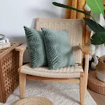 Capa de almofada de algodão e linho para casa, macia e confortável para decorar sua sala, lavável e resistente para uso diário. — foto 5