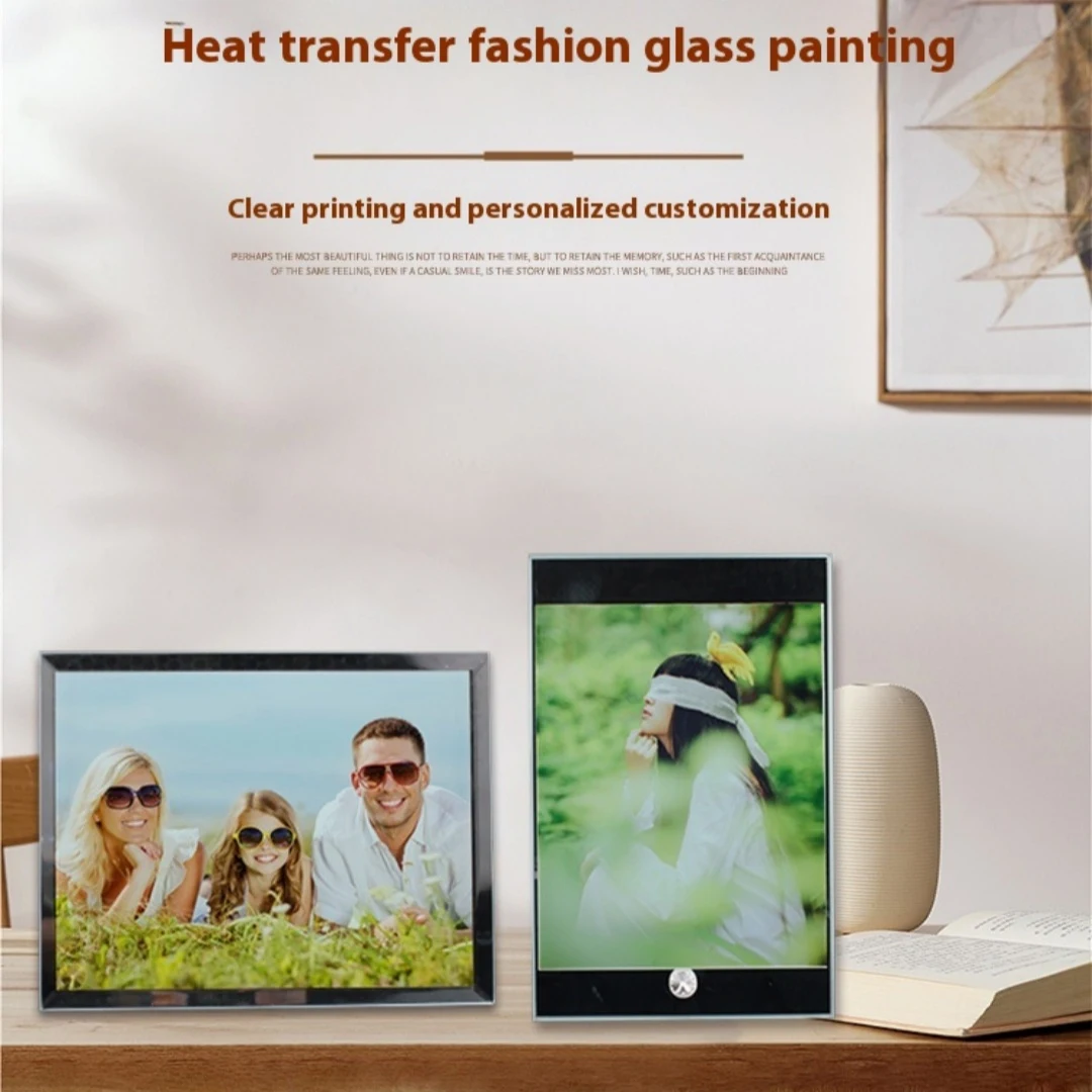 DIY Glass Picture Frame Blank Coating for Creative Home Decor. Design and create your own unique glass furnishing articl — photo 1