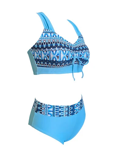 Title 17, Europese en Amerikaanse plus size split bikini,...
