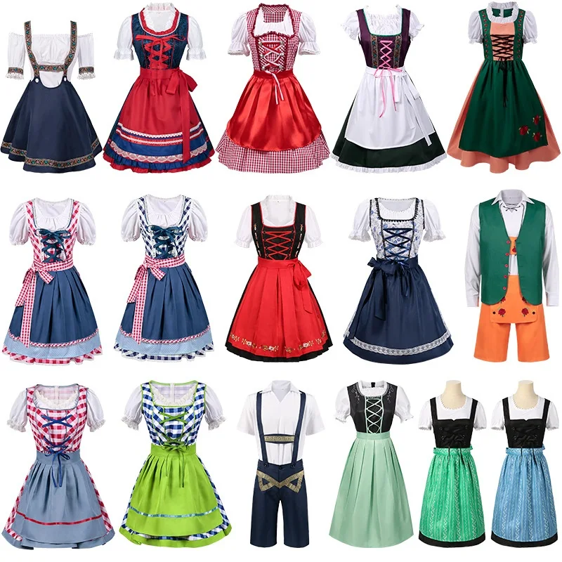 Halloween Carnaval Outfit voor het Duitse Bierfestival. Vier onvergetelijke momenten in dit kostuum, perfect voor feesten en evenementen. — foto 23