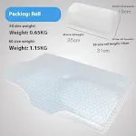Blue Plaid White Mesh