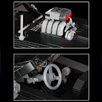 Puzzle Assembled Racing Car Model Toys. Build your own race car, enhancing creativity, fine motor skills, and providing — photo 4