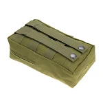 Bolsa pequeña con cremallera para exteriores, multiuso, sistema MOLLE, accesorio táctico, ideal para servicio y llevar objetos esenciales. — foto 8