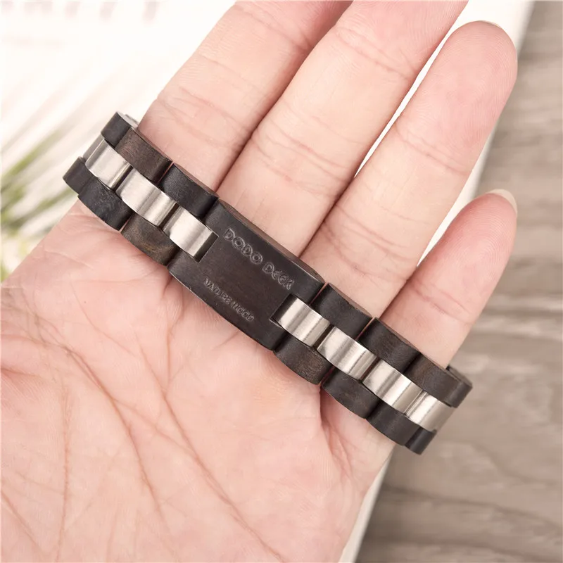 Title 2, Pulseira de sândalo de letras novas jóias de moda