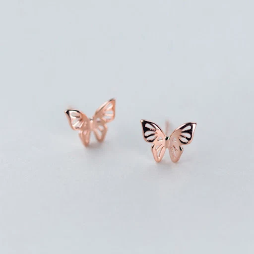 Title 1, Modian Kelebek Charm Gümüş & Rose Gold, bilekli...