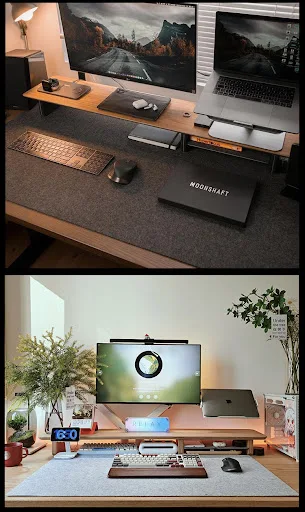 Title 2, Mouse Pad de Escritório Unissex Oversized Quent...