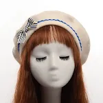 Beige blue