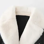 Women's Double Layer Thick Fashion Closing Belt Down Jacket, a warm winter coat with a stylish belt, perfect for a fashi — photo 9