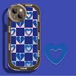 Black K60140 Blue Plaid Love