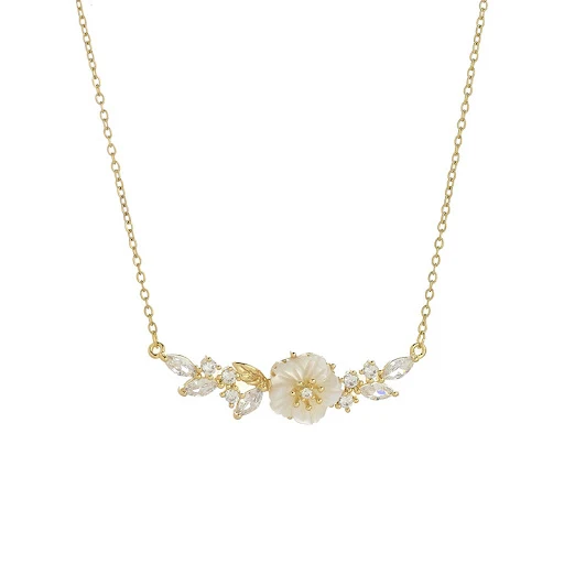 Title 6, Catena clavicola donna in zircone, temperamento...