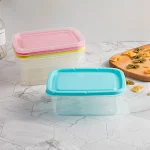 Boîte de conservation alimentaire pour réfrigérateur, micro-ondes, cuisine. En plastique scellé, garde la fraîcheur, rangement pratique. — photo 9
