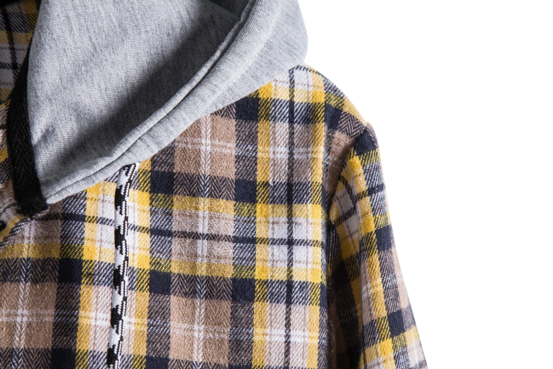 Title 2, Mens Fashion Casual Plaid Hooded Jacket – Comf...