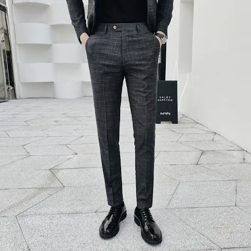 Title 1, Trendy Mens Fashion Straight Trousers Business...