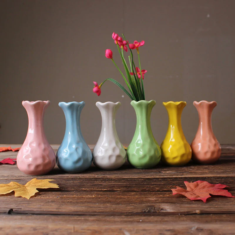 Title 5, Ceramic vase flower arrangement, enhance your h...