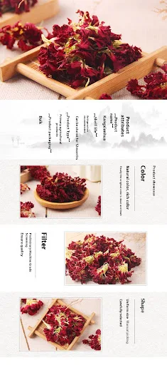 Title 2, Carnation Dried Flowers 500g for Floral Arrange...