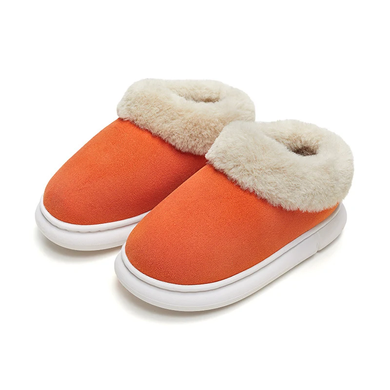 Title 8, Warm, thick-bottom cotton slippers for snowy ou...