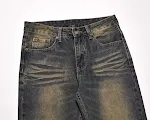 Heren casual jeans met wassing, perfect te combineren. Comfort en stijl voor elke dag en elke gelegenheid, een echte allrounder. — foto 9