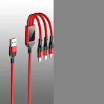 Red with packaging
