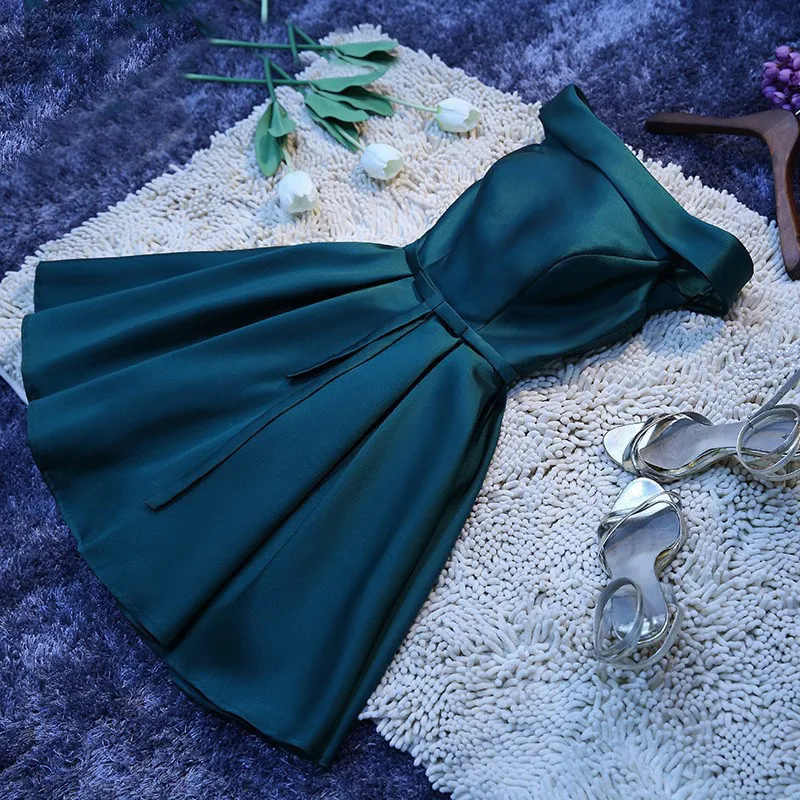 Vestido Curto Anual de Etiqueta para Madrinhas, ideal para festas, elegante e confortável, perfeito para celebrações anuais. — foto 8
