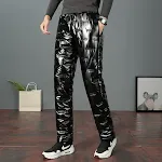 Pantalon décontracté en coton d'hiver pour homme, tailles larges, jeunes et d'âge moyen, confortable et chaud, idéal pour l'hiver et le quotidien — photo 1