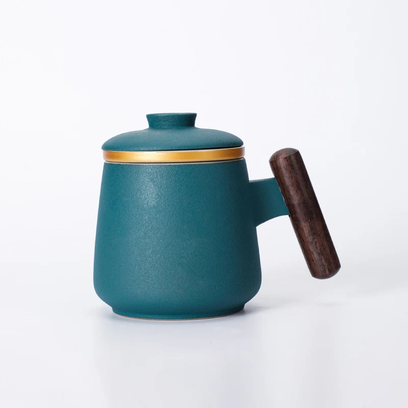 Title 7, Ceramic Mug With Filter Tea Cup Gift Box. Brew ...
