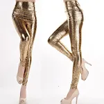 Gold snake print
