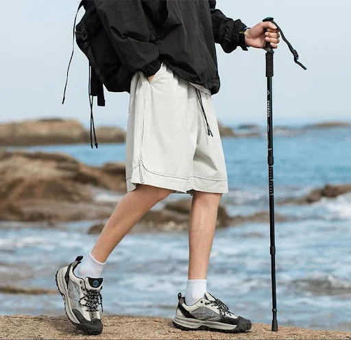 Title 4, Summer Outdoor Charging Shorts Loose Leisure Sp...