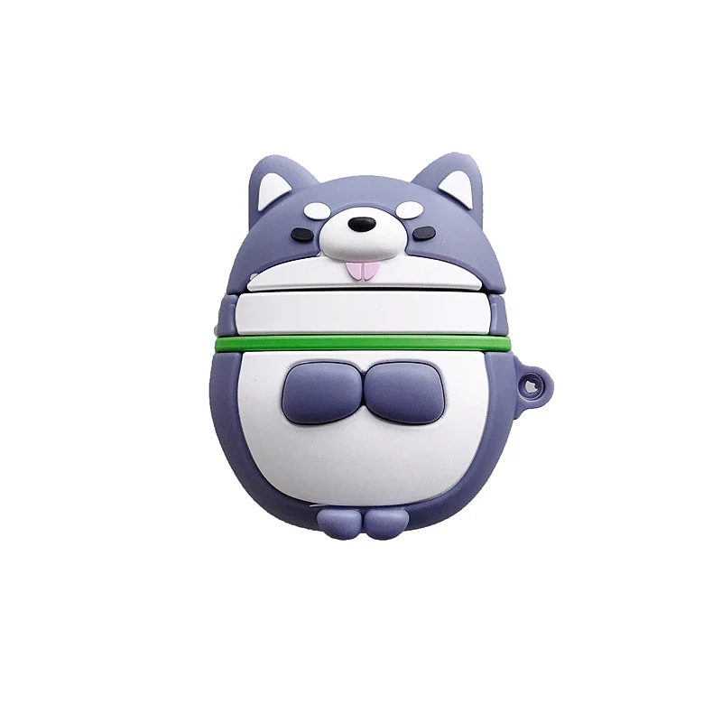 Slatki Shiba Inu set slušalica kompatibilan sa Apple uređajima. Uživajte u muzici i podcastima sa stilom i udobnošću. Savršeno za svakoga. — foto 1