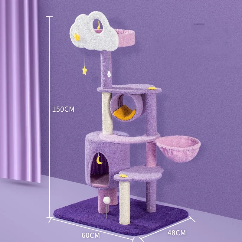 Title 10, Large Cat Scratch Board Jumping Platform Toy Pr...