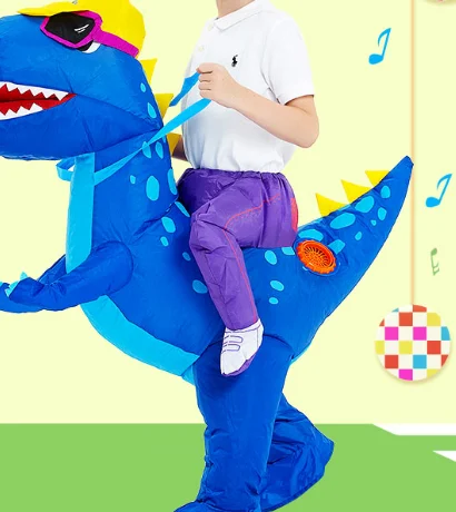 Roupa Inflável Dragão Coração Correndo Festa de Festival Atividade Pai-Filho Engraçada! Diversão Garantida para Festas e Eventos Familiares! — foto 7