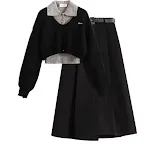 Black Sweater Vest Black Dress
