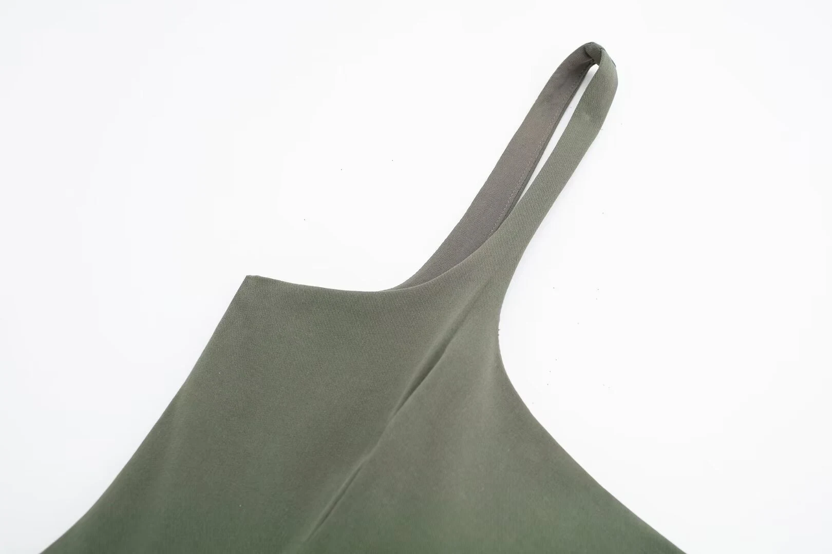 Title 3, Damesmode U-hals mouwloze camisole met ruches e...