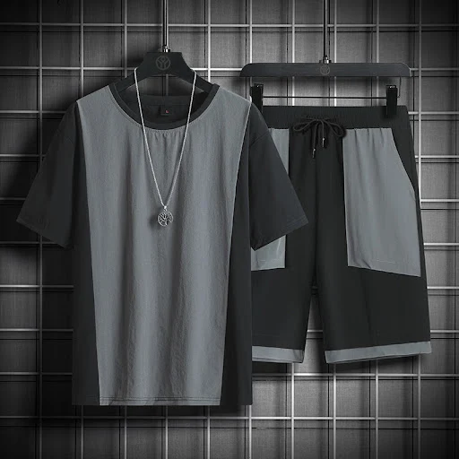 Title 8, Ice Silk Sports Suit Running Fitness Quick Dry ...