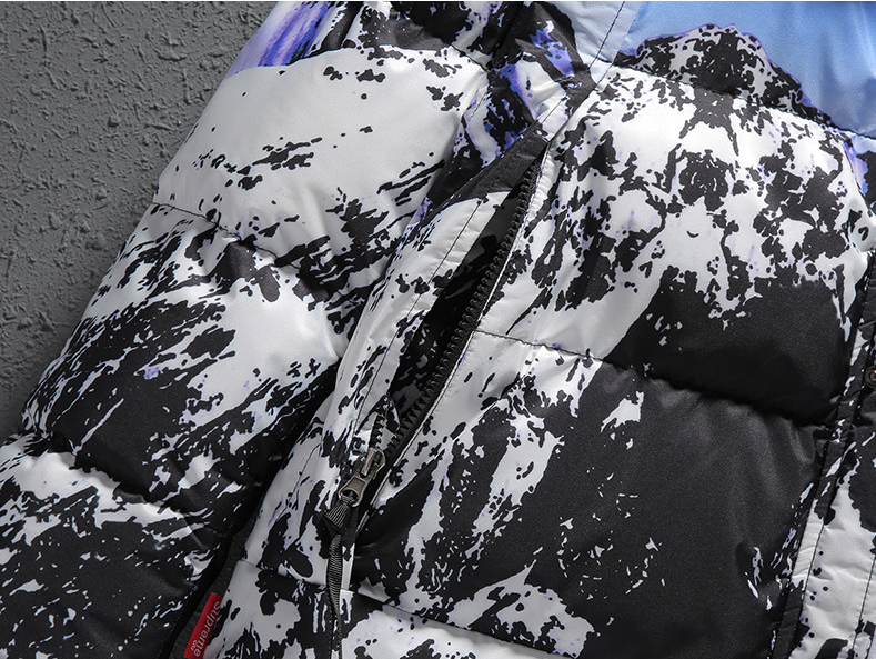 Men's Outdoor Loose Down Jacket offers lightweight warmth and comfort for hiking, travel and outdoor adventures. Perfect — photo 3