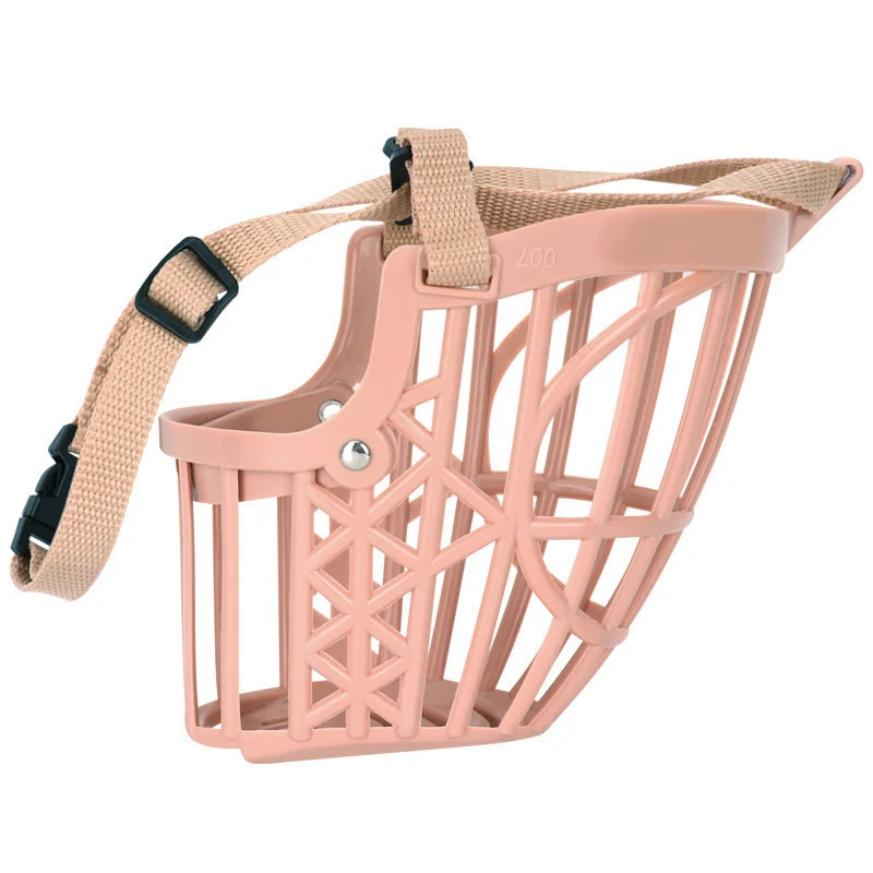 Anti-bark Anti-bite Dog Mask for Small and Medium Dogs. Prevents eating from the ground. Comfortable, non-grinding. Pet — photo 2