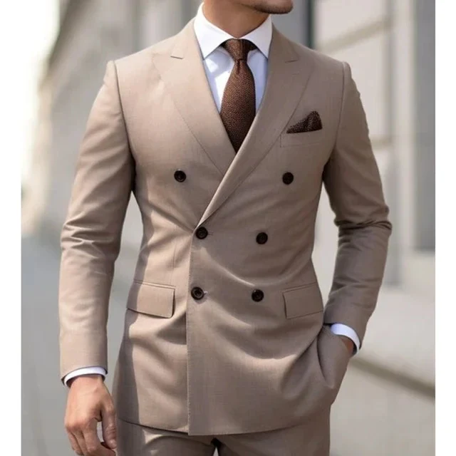 Terno Masculino Dois Peças Business Melhor Homem Lazer Ideal para Trabalho e Eventos Sociais Design Clássico e Conforto Superior Elegância Garantida — foto 10