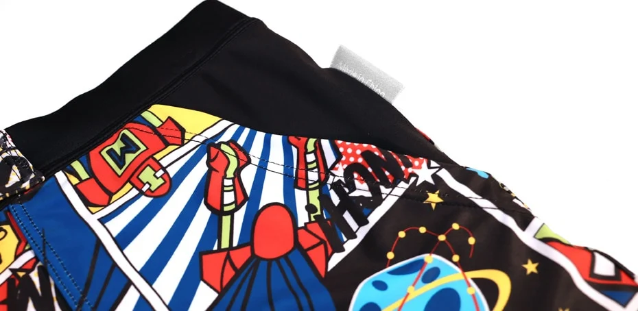 Title 2, Mens printed long boxer swimwear, plus size, l...