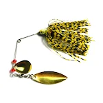 Rotierender Verbund-Sequins-Köder 14G Willow Leaf. Fängt Fische mit seiner Rotation und den Glanzeffekten. Perfekt für Angler. — foto 8
