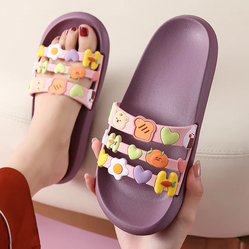 Sandalias y pantuflas gruesas para hombre, antideslizantes y cómodas para el hogar en verano. Ideales para un uso diario relajado. — foto 2