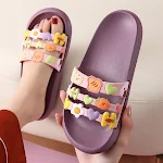 Sandalias y pantuflas gruesas para hombre, antideslizantes y cómodas para el hogar en verano. Ideales para un uso diario relajado. — foto 2