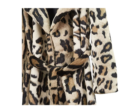 Title 2, Womens Long Plush Coat with Belt Trench Coat, ...