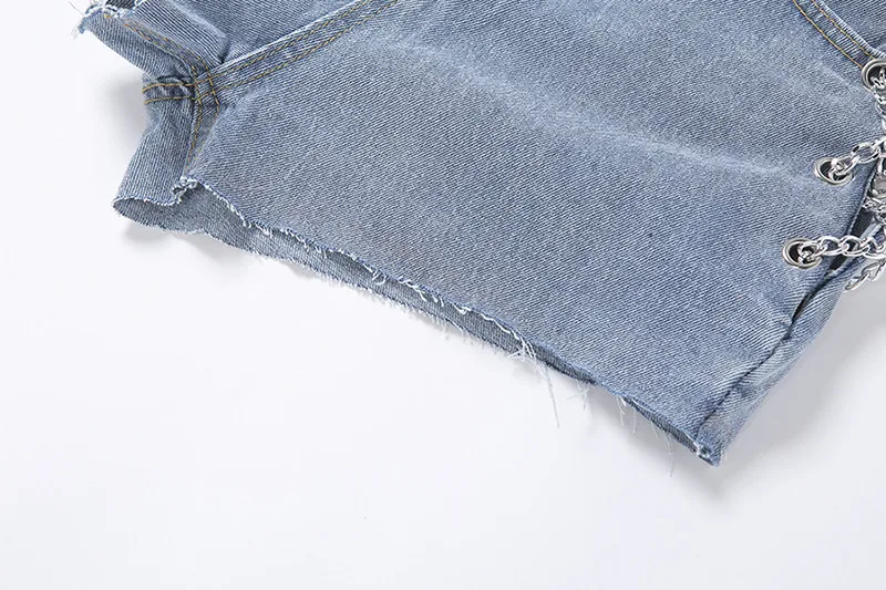 Title 14, High-waist cut-out strap slim fit casual jeans....