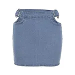 Blue skirt