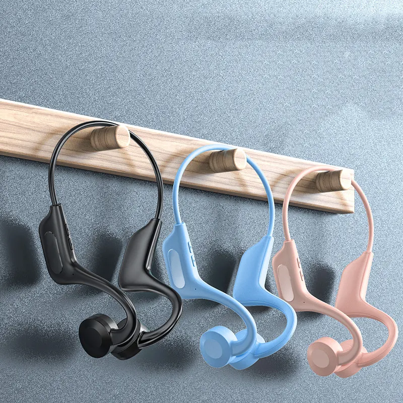 Bluetooth Headset Wireless Bone Conduction Hanging Ear Type. Experience open-ear listening, comfortable fit, and safe au — photo 5