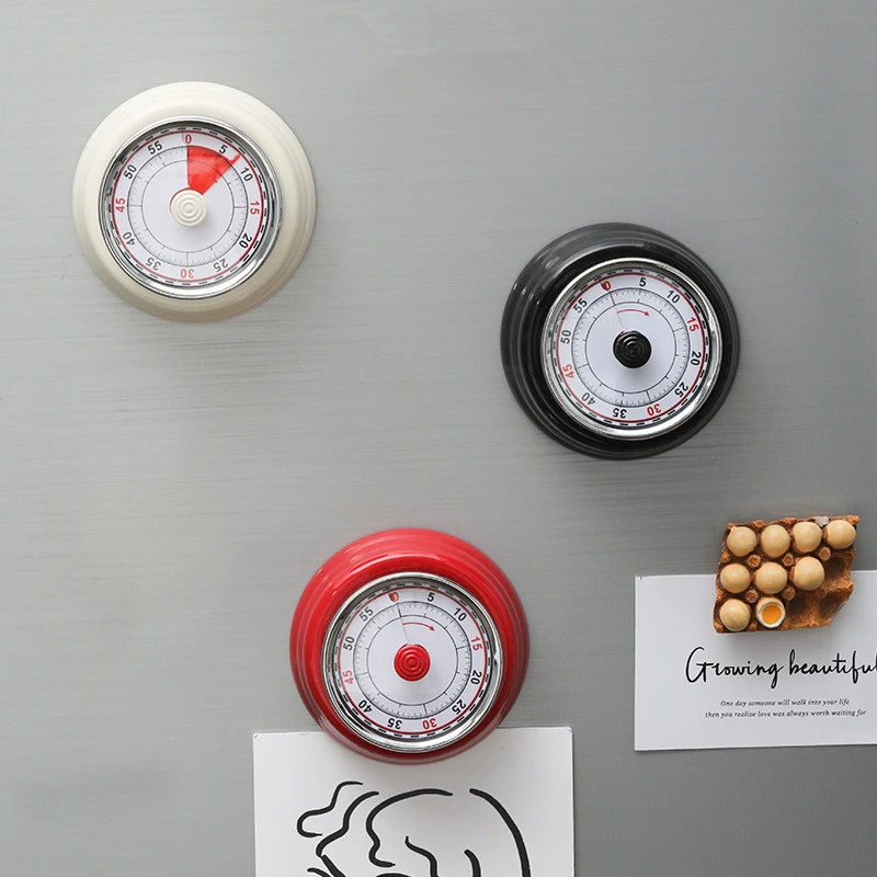 Title 5, Stainless Steel Mechanical Kitchen Timer Magnet...