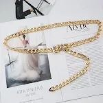 Golden Round Buckle